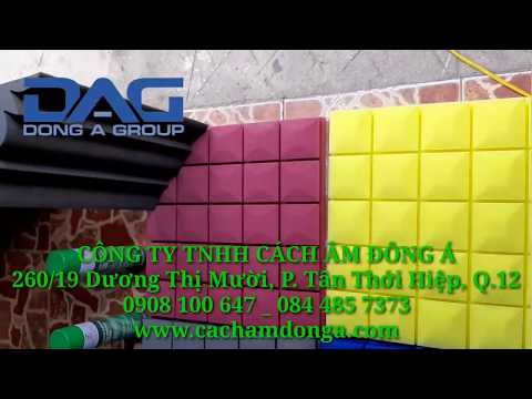Video Bán Mút Xốp Dán Tường Tiêu Âm Cách Âm Giá Sỉ HCM... - youtube