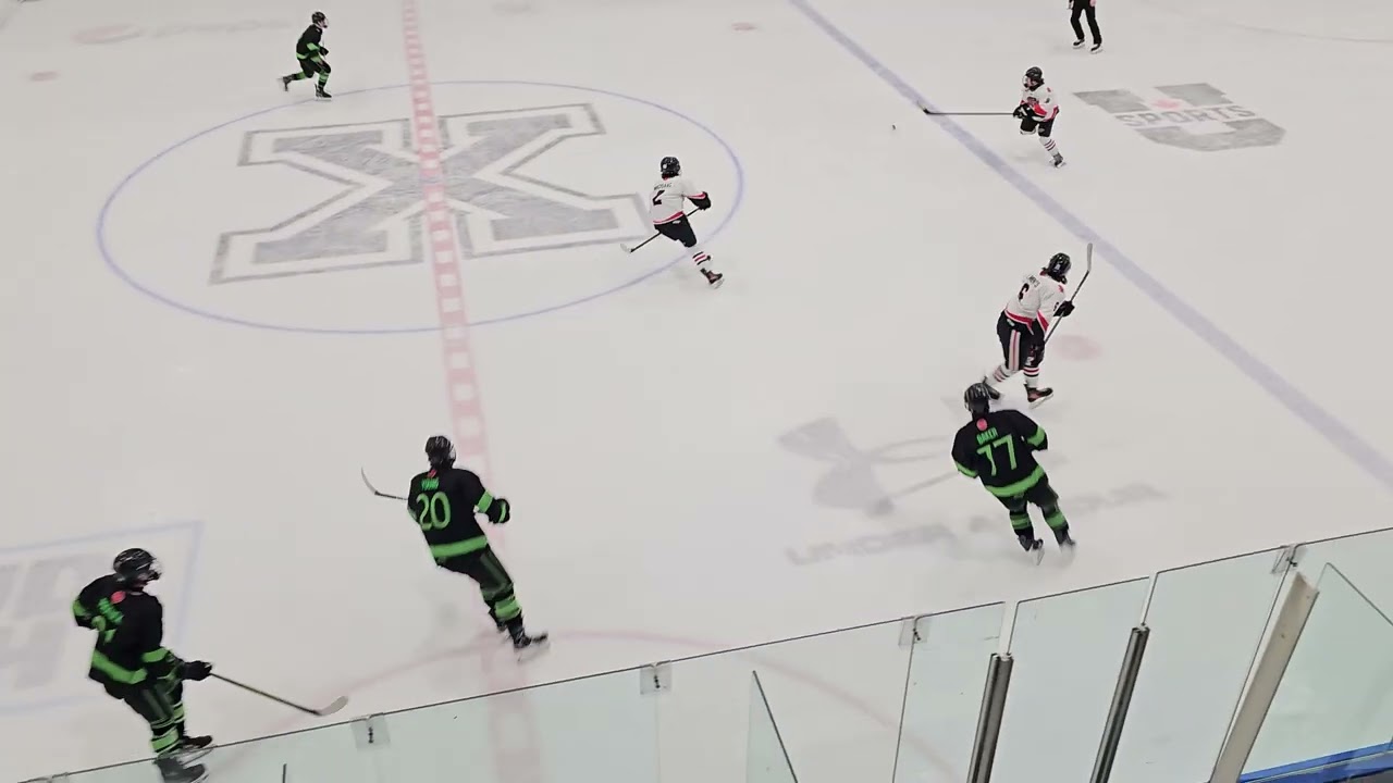 NW U18AA Sharks beat GB 8-2 in the Playoff game on Feb 28th 2026 Great Sportsmanship by both teams!