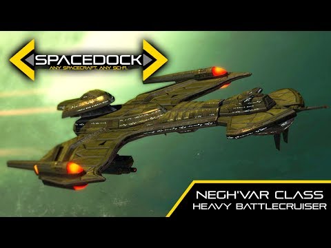Star Trek: Klingon Negh'var Class Heavy Battlecruiser - Spacedock