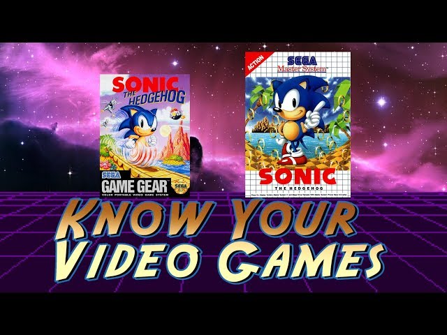 Sonic The Hedgehog Master System - Escapist Gamer