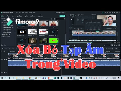 Hướng Dẫn Xóa Bỏ Tạp Âm Trong Video Bằng Filmora9