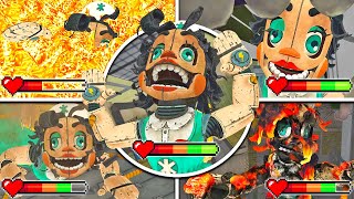 FNAF Secret of the Mimic - All NURSE DOLLIE Secrets & Unseen Scenes with Healthbars