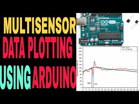 Multi Sensor Data Plotting Using Arduino IDE