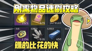 [幻兽帕鲁]中后期刚需物品速刷攻略！特大经验书丨大型帕鲁魂丨旺旺币丨金币和各种材料赚的比花的还快！