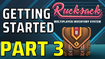 Getting Started with Rucksack - Vendors - Multiplayer inventory system for Unity | Part 3