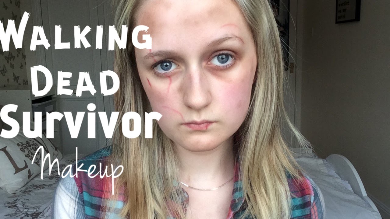 Walking Dead Survivor Makeup YouTube