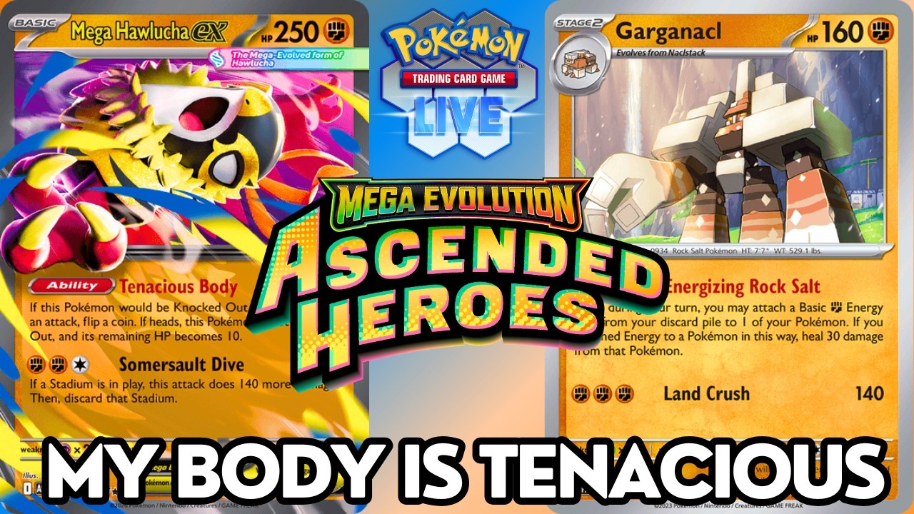 My Mega Hawlucha deck is unstoppable! (when it works)