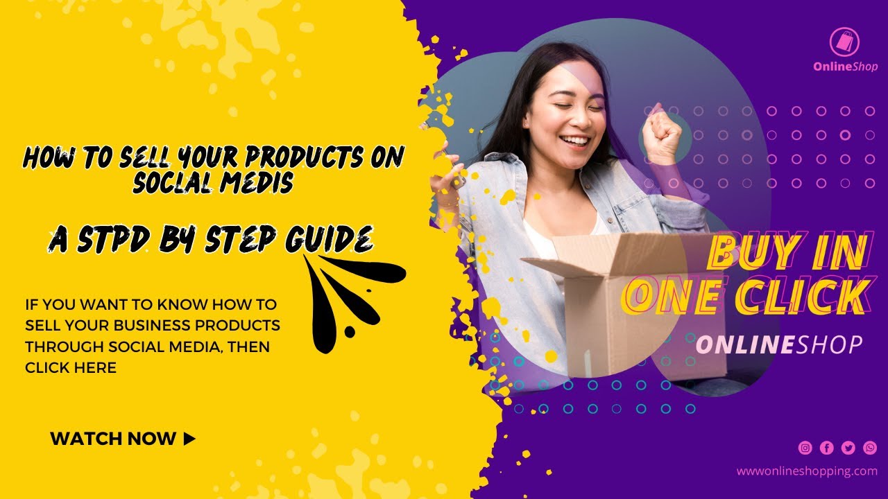How to Sell Your Products on Social Media: A Step-by-Step Guide # ...