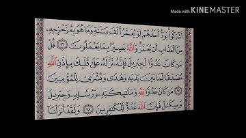 قراءة كل يوم صفحة من القرآن الكريم سورة البقرة ص 15 QURAN KARIM SURAT ALBAKRA PAGE 15 تلاوة مباركة