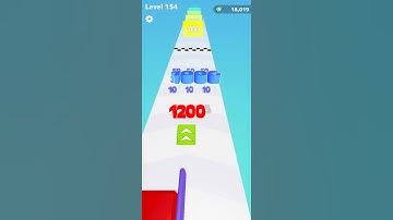 Number Master: Run And Merge Level 154 Gameplay Walkthrough Android #Shorts