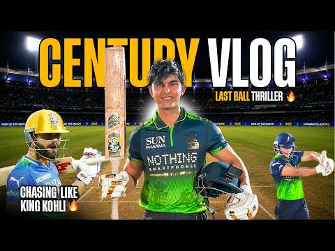 I CHASED A CENTURY LIKE VIRAT KOHLI😍 | LAST BALL THRILLER | Day Night Cricket Match
