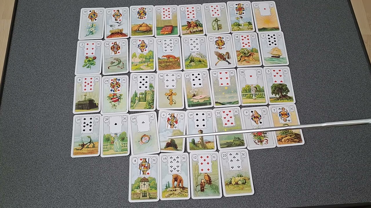 Lenormand 📚🏋‍♂️🏋‍♂️ - Kurs für Fortgeschrittene - Teil 66 - Macht er mir einen Heiratsantrag?