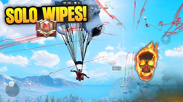 Intense Wipes | Solo Vs Squads | CODM BR 