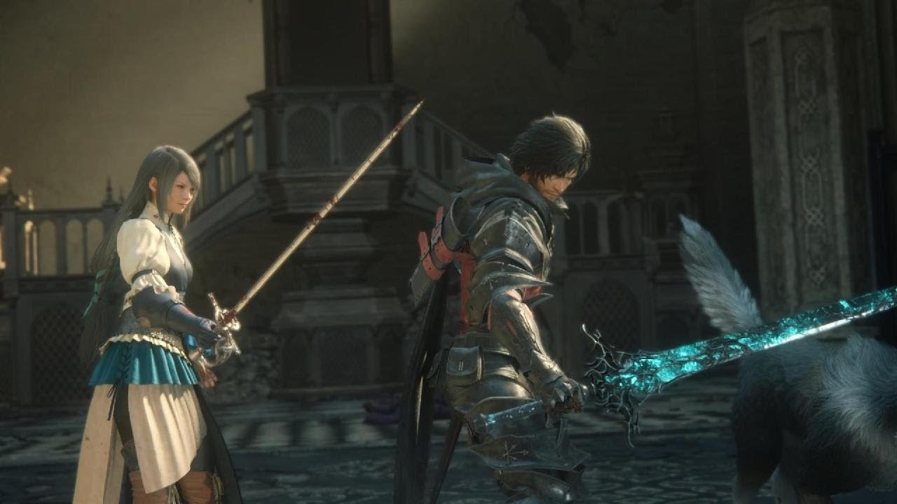 FINAL FANTASY XVI boss fight - YouTube