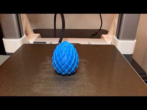 Bambu Lab A1 Printer - Twisty Mini Dragon Egg Fidget Timelapse
