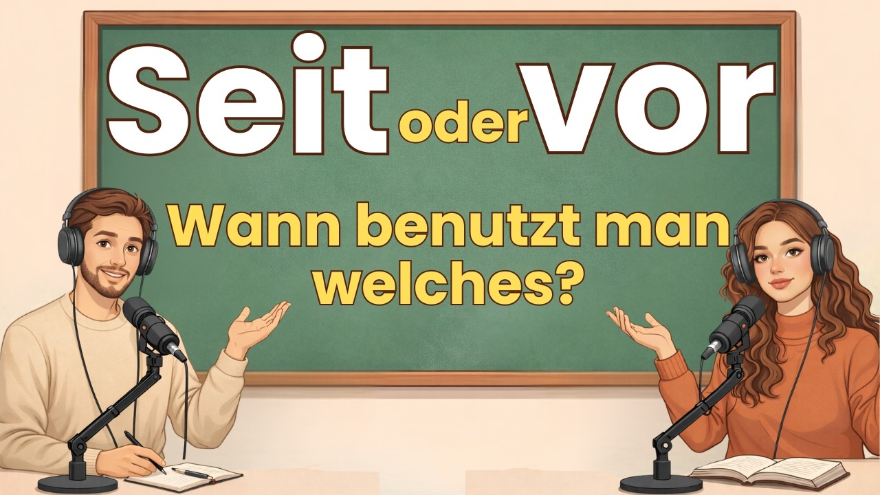 German Podcast | Deutsch Grammatik Ep 5: Seit oder vor? Wann benutzt man welches?