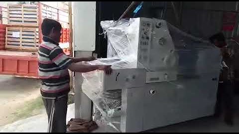 HAMADA RS 34 - One Color Printing Machine Sold “ loading Video”