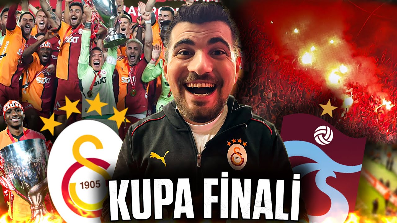 GALATASARAY TÜRKİYE KUPASI FİNALİ 🏆 MÜTHİŞ GÖRÜNTÜLER | Galatasaray 3-0 Trabzonspor Stad Vlog