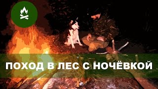 Поход в лес с ночёвкой в минус 12 (снаряжение часть 2) Solo winter overnight camp