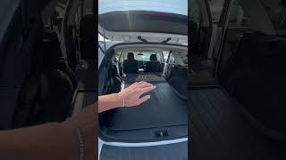 2019 Outback Rear Cargo Space