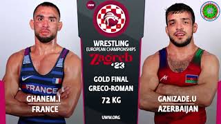 Ulvi Ganizade Aze Vs Ibrahim Mahmoud Hamed Hassan Ghanem Fra Gold Medal 72 Kq