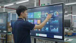 Every Leaderhub smart board passes strict factory testing.#leaderhub#smartboard#business 