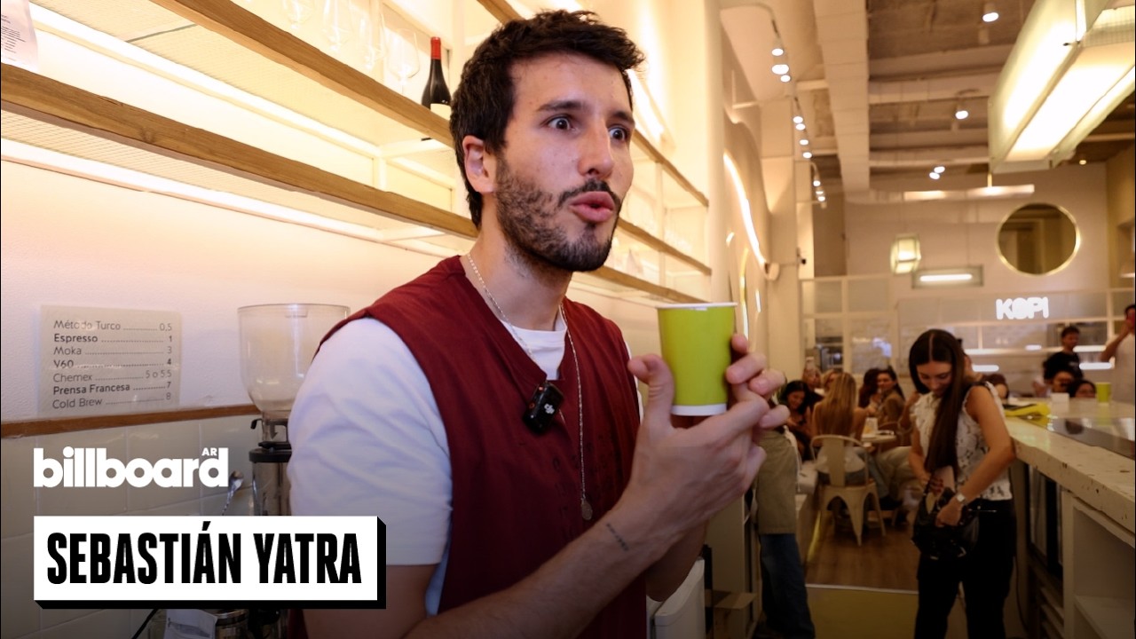 PREPARAMOS UN CAFÉ CON SEBASTIÁN YATRA ANTES DE SU SHOW EN MOVISTAR ARENA