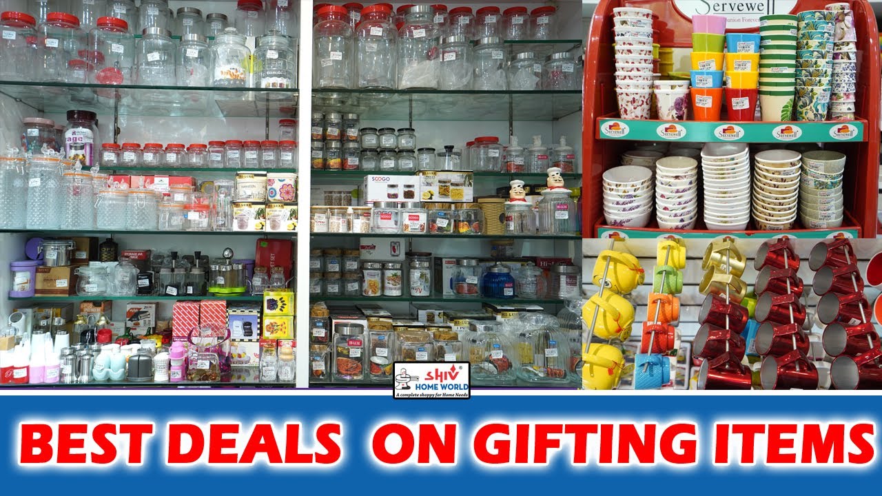 BEST DEALS ON Gifting items | Shiv Home World | Hyderabad - YouTube