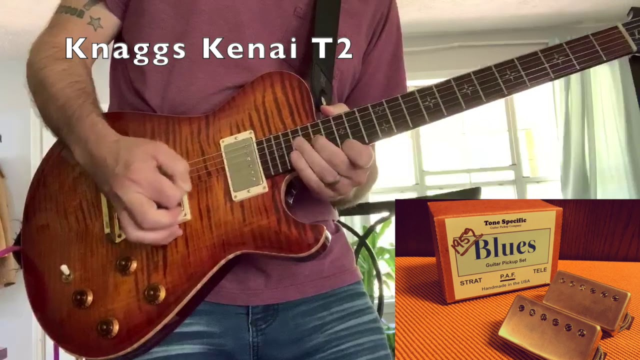 Knaggs Kenai T2 w/ Tone Specific 1959 P.A.F. Humbuckers. Best Humbucker Pickups for High Gain?