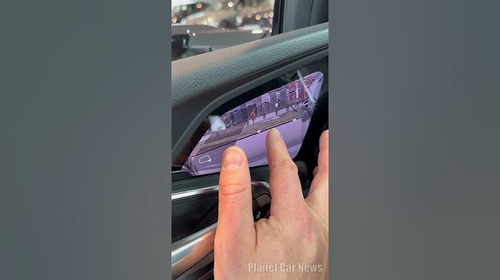 2023 Audi Q8 Sportback e-tron Virtual Door Mirrors