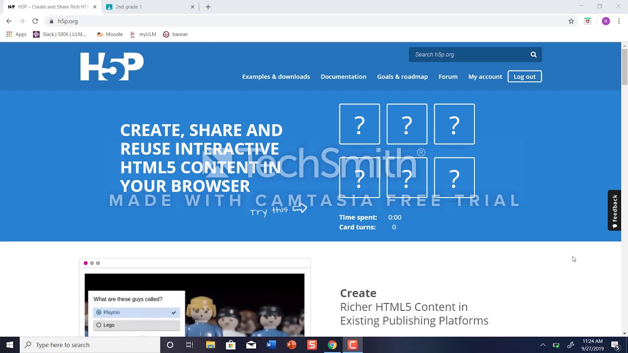 Introducation to H5P - YouTube