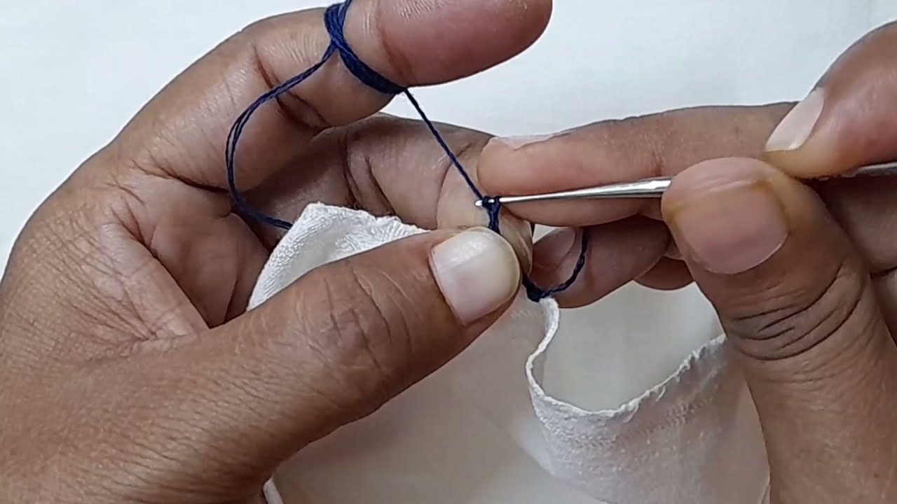 Easy Dupatta neck and sleeves crochet lace pattern/Qureshia ki lace