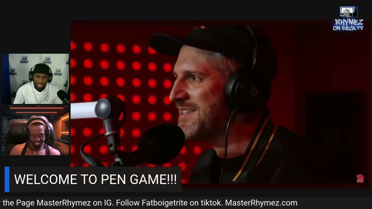 Pen Game Reacts to Harry Mack Fire in the Boothe