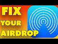 How to fix airdrop not showing or working on iphone solved
