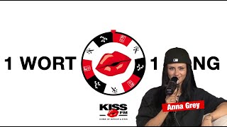 ANNA GREY singt MILEY CYRUS, KONTRA K und mehr! | 1 WORT, 1 SONG presented by KISS FM