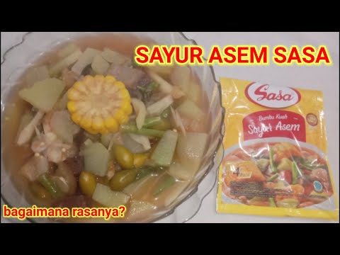 Resep Sayur Asem Bumbu Racik Sasa