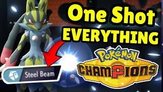 Steel Beam Mega Lucario! Pokemon Champions VGC Ranked Competitive Battles!