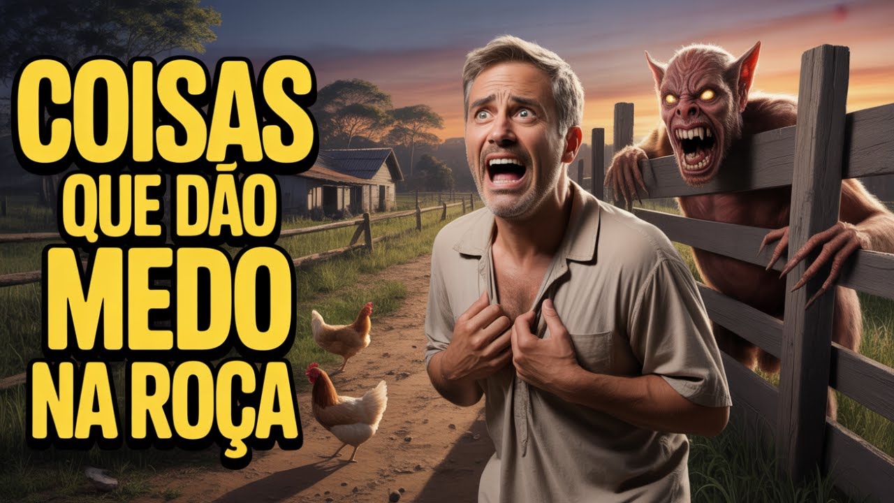 QUEM JÁ MOROU NA ROÇA SABE: Causo de Assombração Que o Povo Viveu