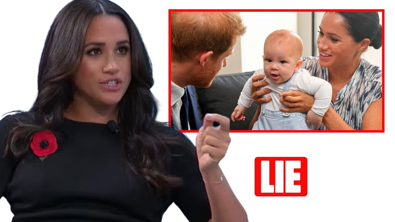 Sussex DESPERATE With FAKE Archie? Meghan's N Word Lie In Interview ...