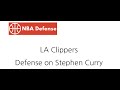 LA Clippers Defense on Stephen Curry / Mar 11, 2021