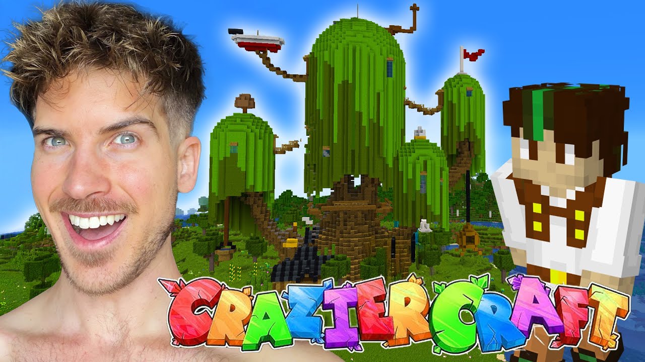 I Rebuilt SmallishBeans CrazyCraft Adventure Time House