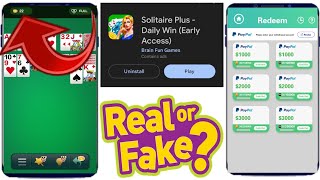 Solitaire Plus Daily Win Real Or Fake - Solitaire Plus Withdrawal - Solitaire Plus Legit Ba screenshot 5