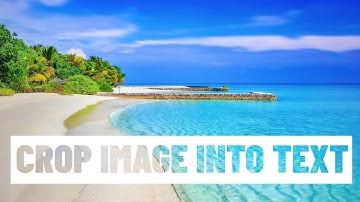 How To Fill Text With An Image | Beginners Tutorial For Gimp