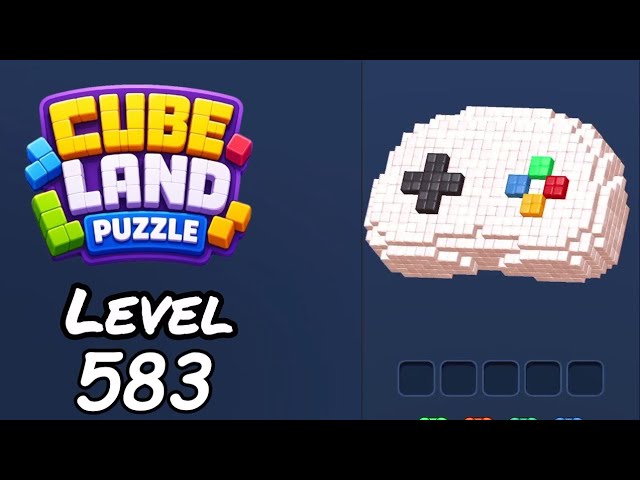 Cube Land Puzzle Level 583 Walkthrough - YouTube
