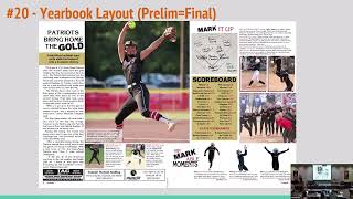 NSAA Journalism: #20 Yearbook Layout