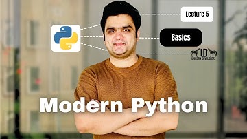 Lect 5 Modern Python Basics Tutorial Urdu/Hindi – UNICORN Developers-Muhammad Usman