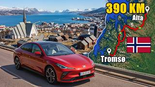 Realistic Car Driving: SAIC IM L7 Smart Electric from Alta to Tromsø (NORWAY) | POV ETS 2