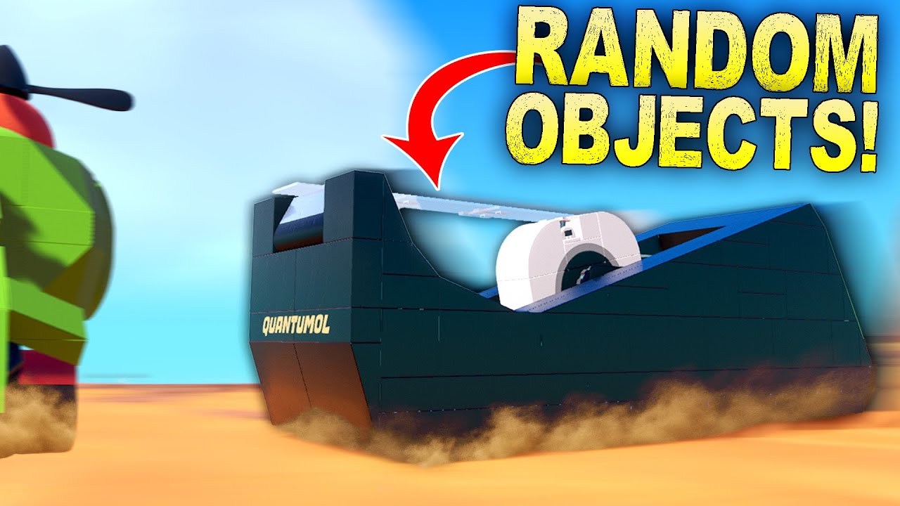 We Transformed RANDOM OBJECTS into BATTLE VEHICLES Again!