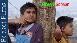 Green Screen  Hindi children short film | A tale of a young kid's learning about green screen