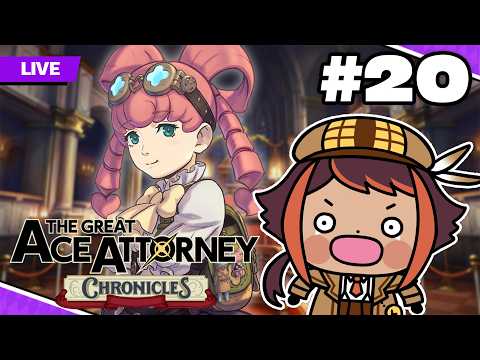 [Let's Play] The Great Ace Attorney Chronicles #20 [EN - Twitch] | HOKU 🦉